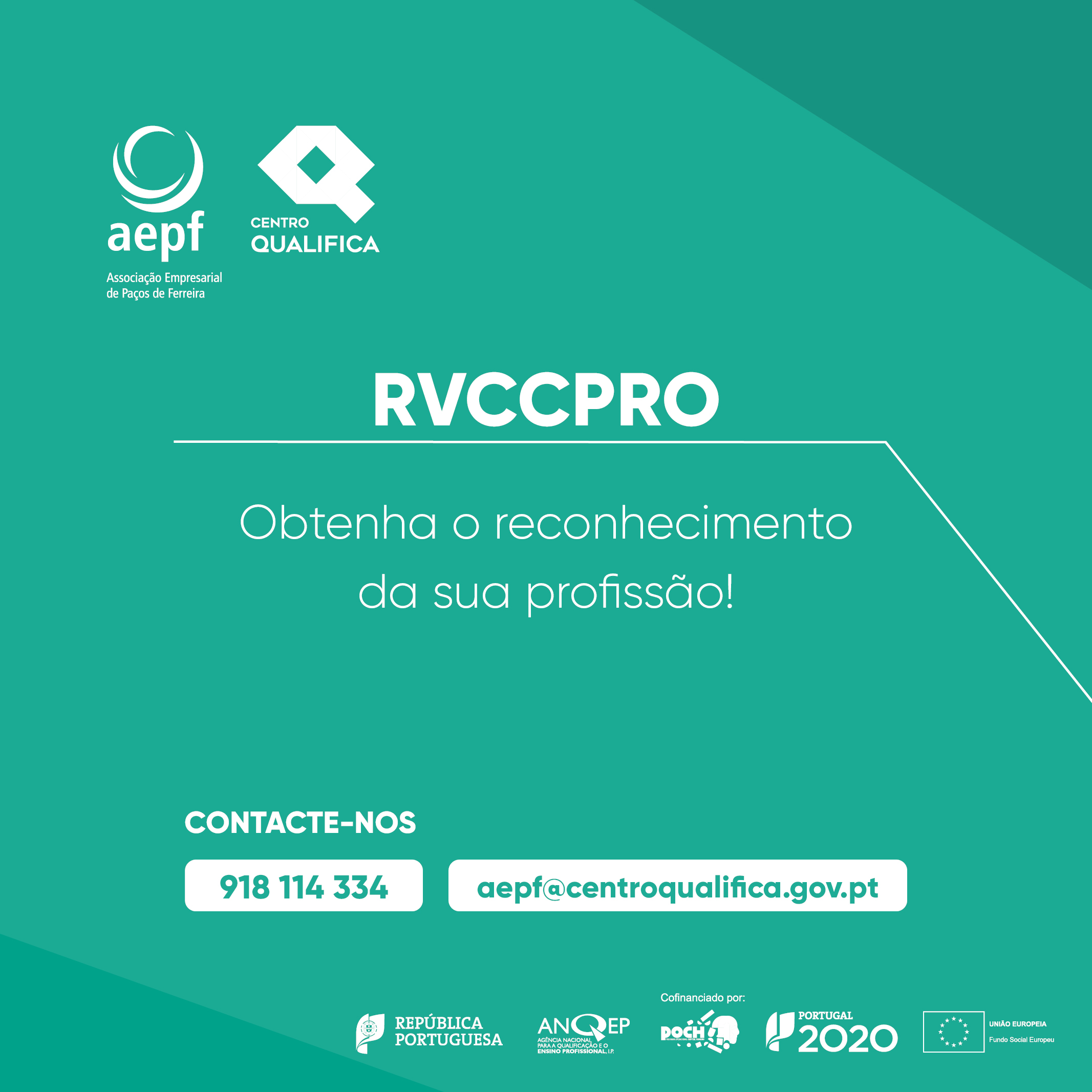 RVCC: Reconhecimento, Validação e Certificação de Competências Profissionais