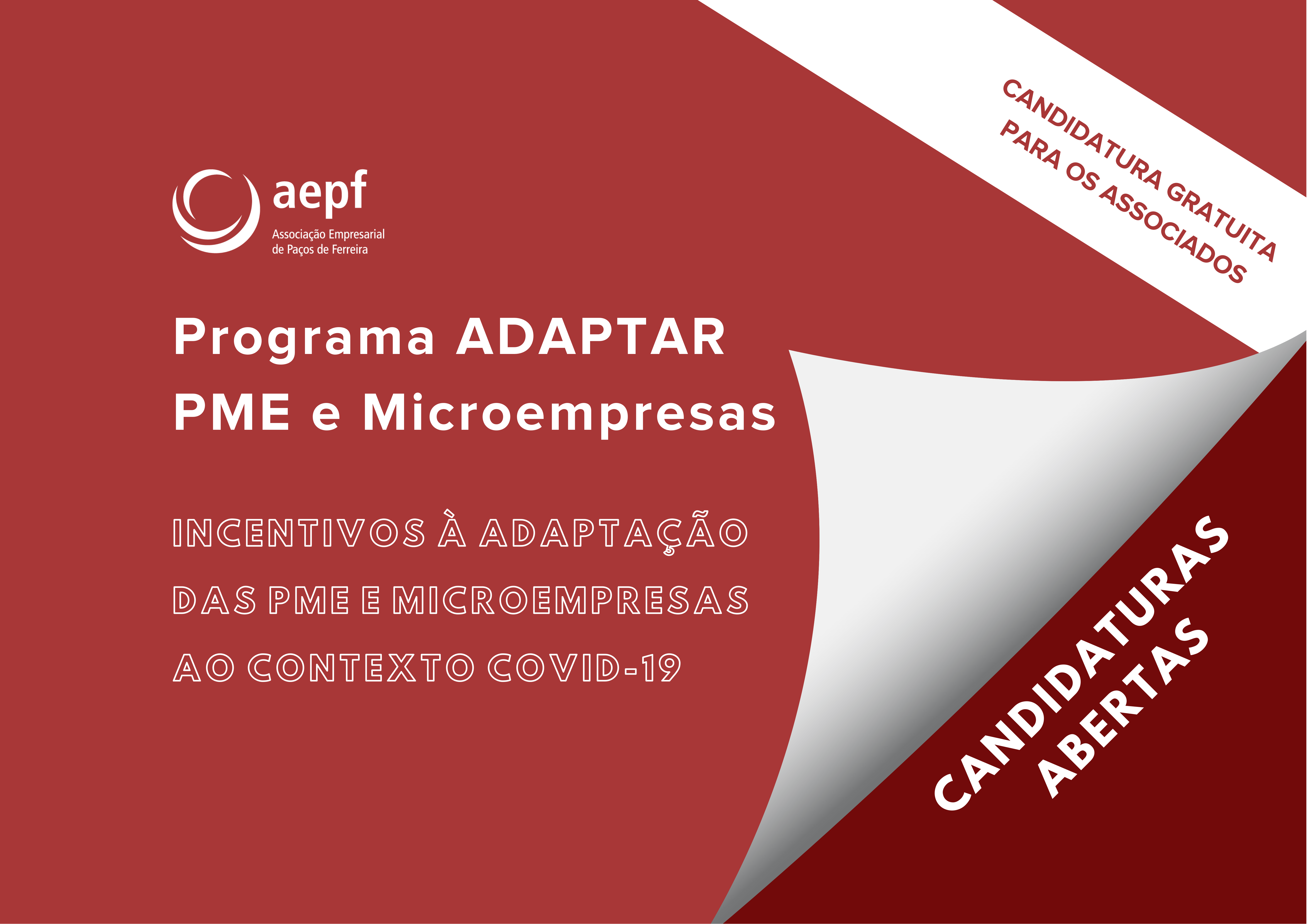 Candidaturas Abertas ao Programa ADAPTAR PME e ADAPTAR Microempresas