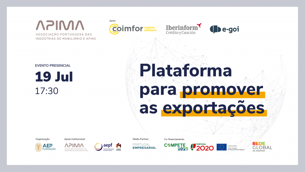 Plataforma para promover as exportações